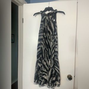 Black and white dress